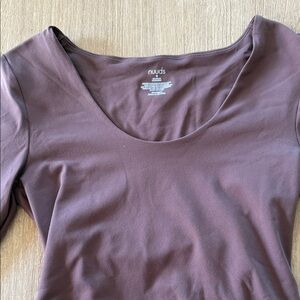 Nuuds Women's Chocolate Bodysuit